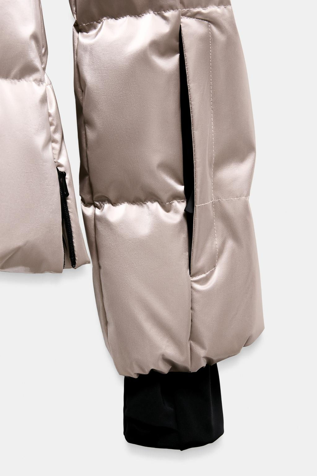 WATER-RESISTANT WINDPROOF DOWN PUFFER JACKET RECCO® TECHNOLOGY SKI COLLECTION, CHARACTERISTICS - Zara фото 13