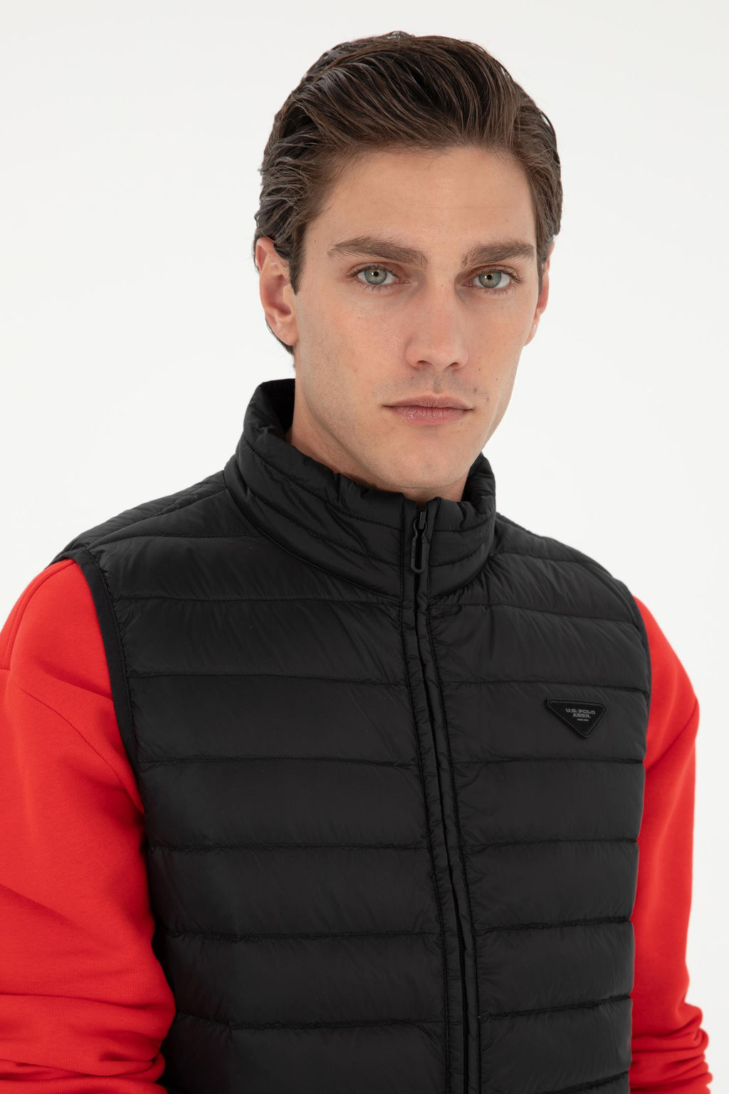 Мужской черный жилет - U.s. polo assn фото 2