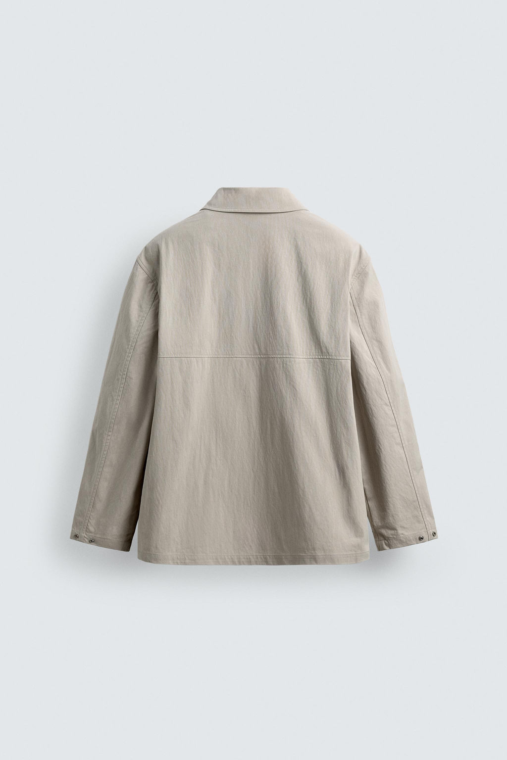CAZADORA REGULAR FIT BOLSILLOS / Beige - Zara фото 8