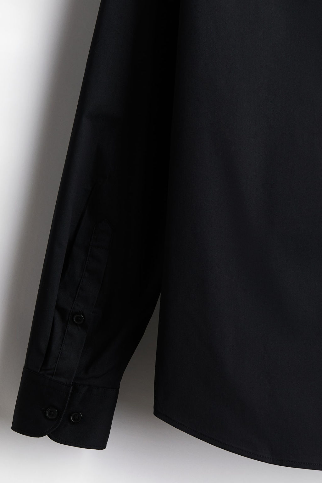 Camisa con cuello mao Slim Fit - H&m фото 7