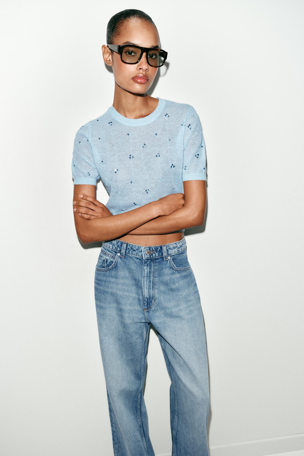 / Azul pastel - Zara фото 2