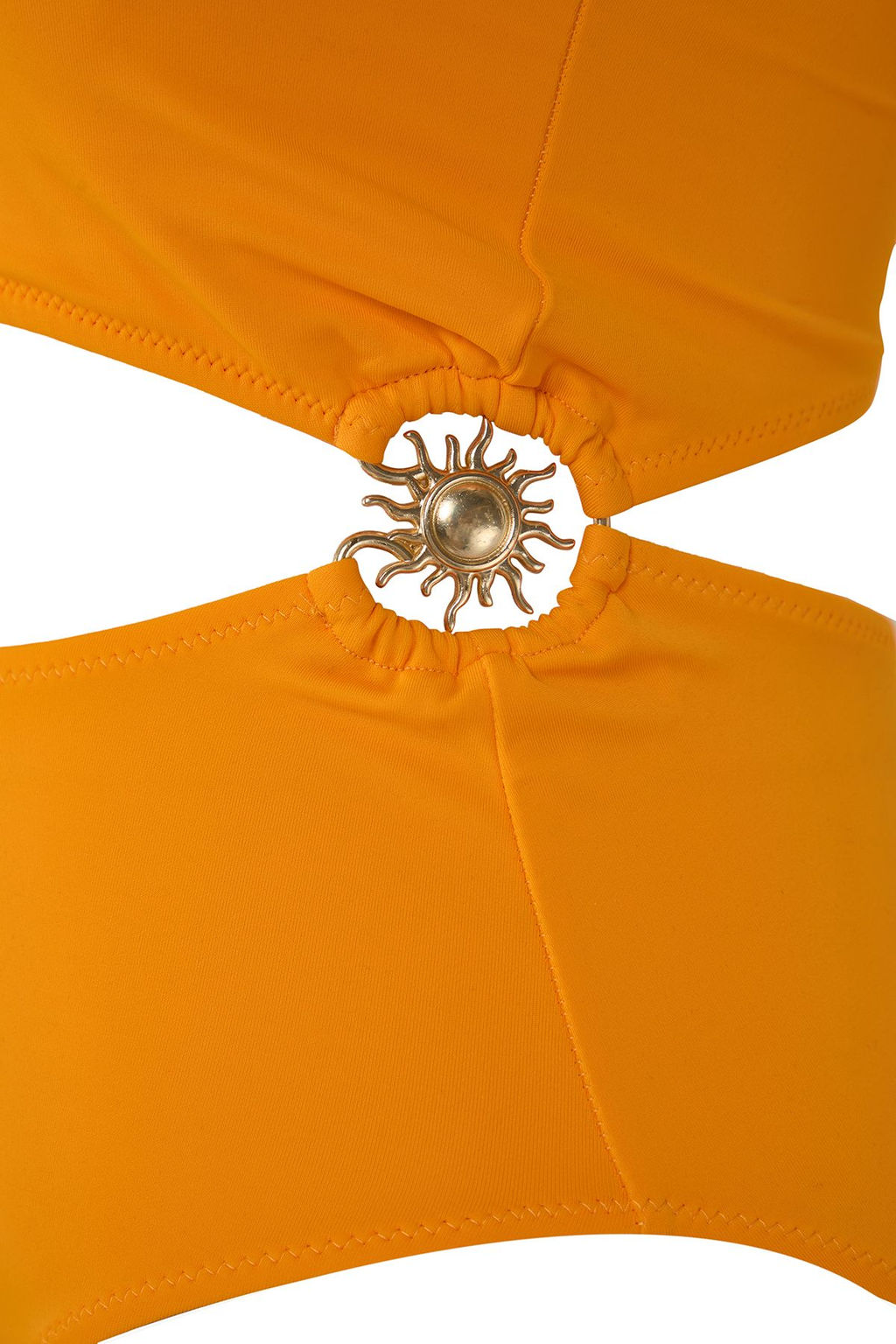 TRENDYOLMILLA Turuncu Tek Omuz Gunes Aksesuarl? Premium Cut Out/Pencereli Regular Mayokini TBESS25MA00046 фото 20