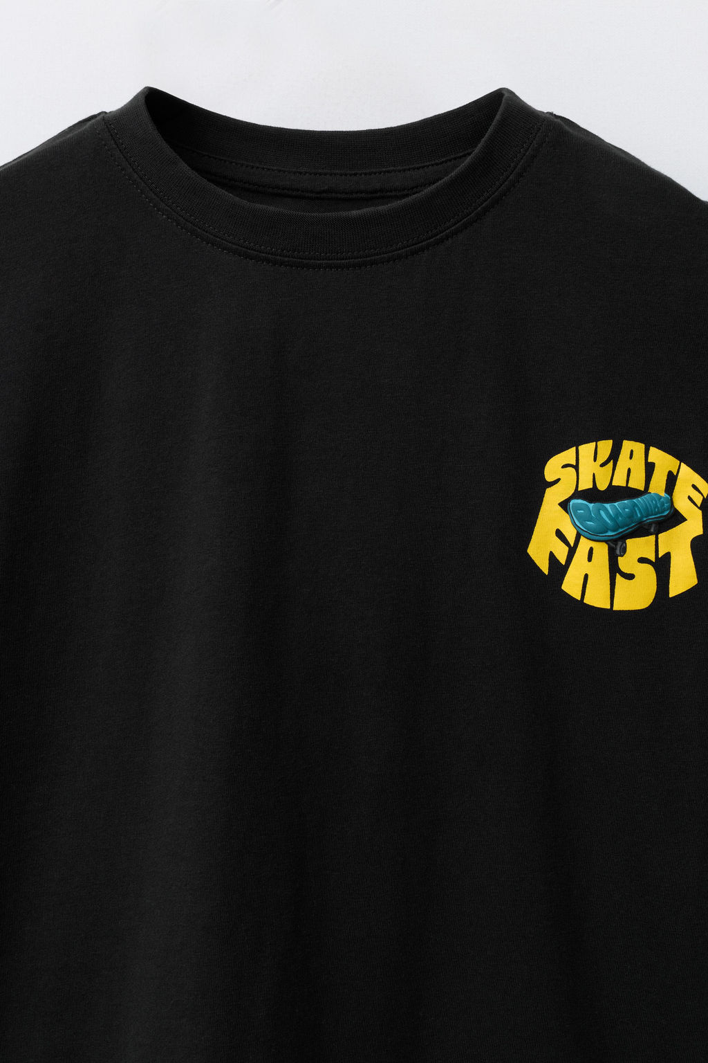 SKATE RAISED T-SHIRT - Zara фото 3