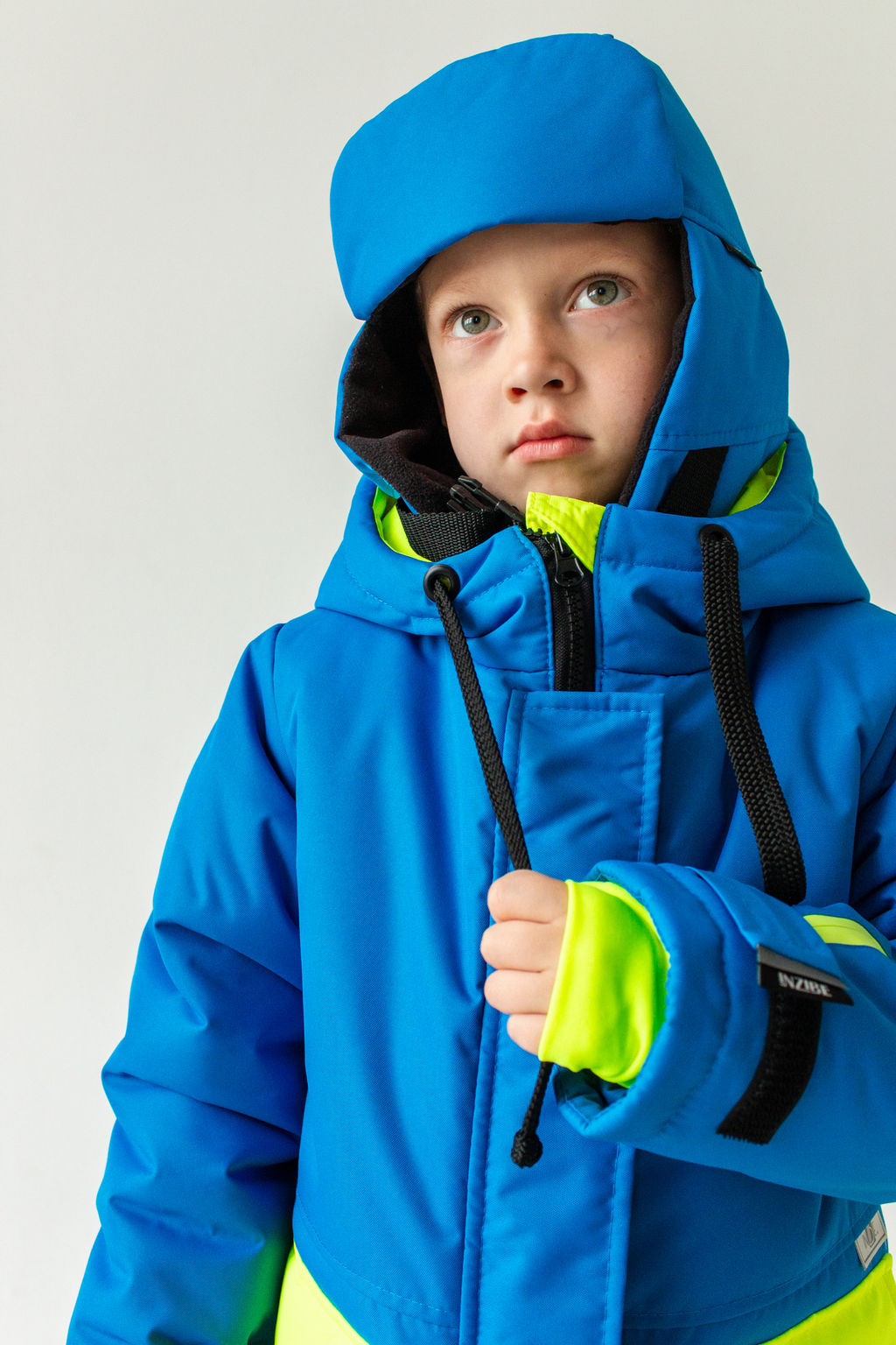Парка зимняя Sport junior, синяя - Inzibe фото 6