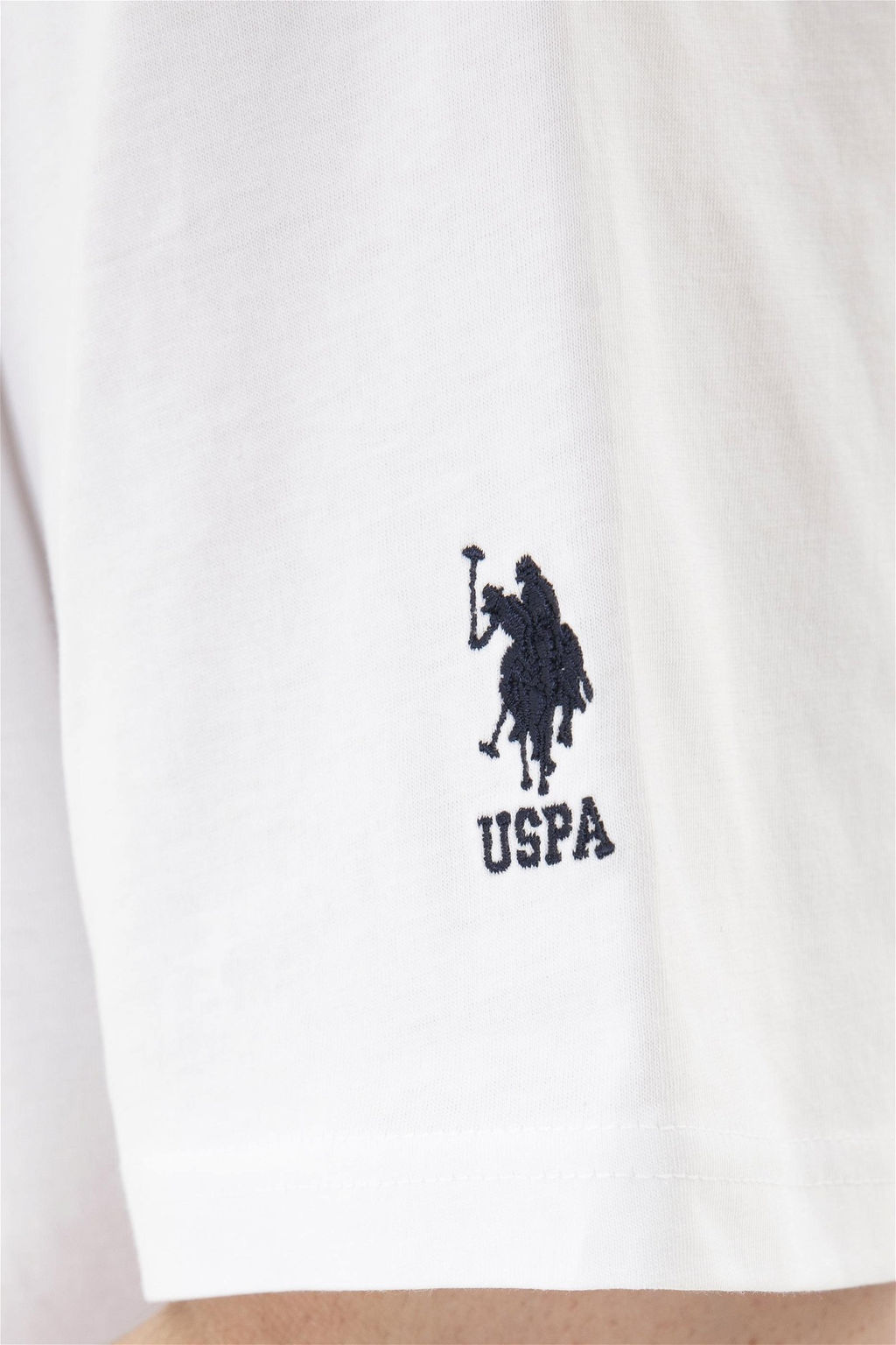 Мужская белая футболка - U.s. polo assn фото 7