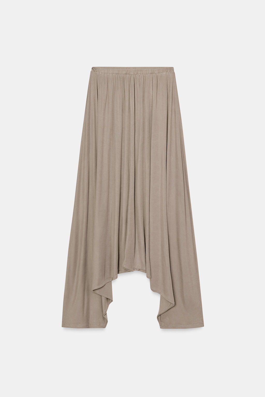 PANTAL?N BOMBACHO FLUIDO / Camel claro - Zara фото 4
