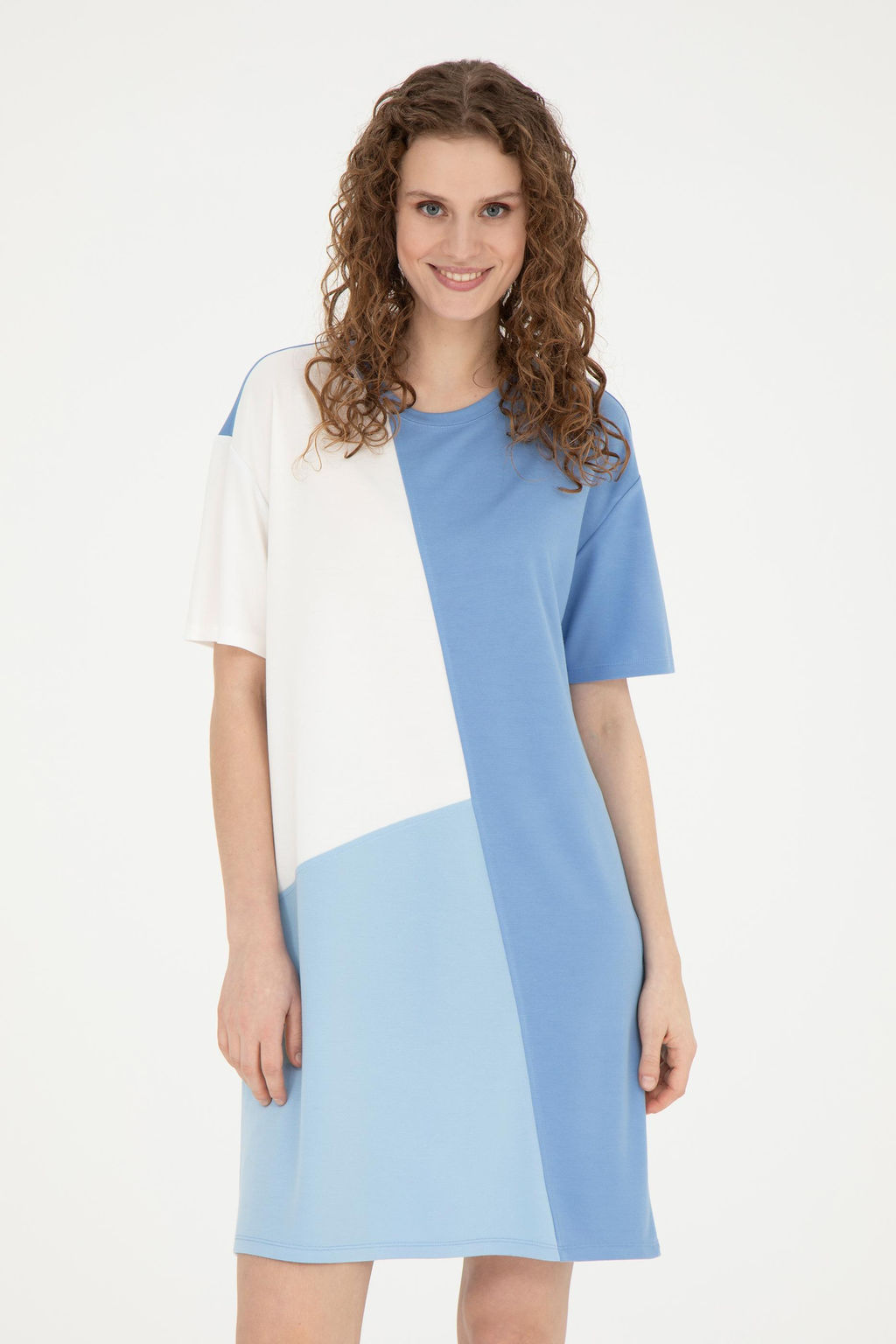 Женское темно-синее трикотажное платье - U.s. polo assn фото 10