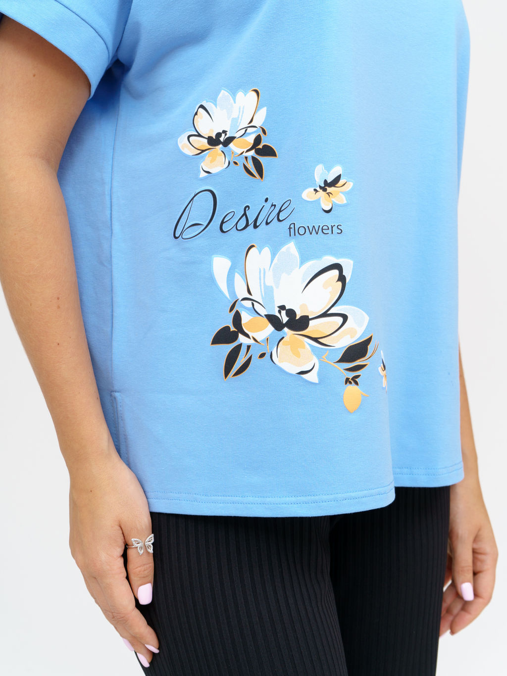 951 Футболка "Голубой"