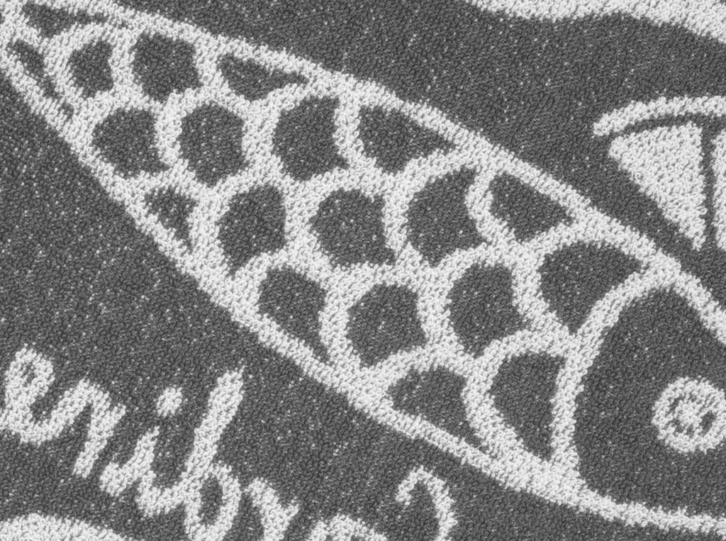 Полотенце махровое 1с105.413ж1 Сардины(графит6) 50х30 см