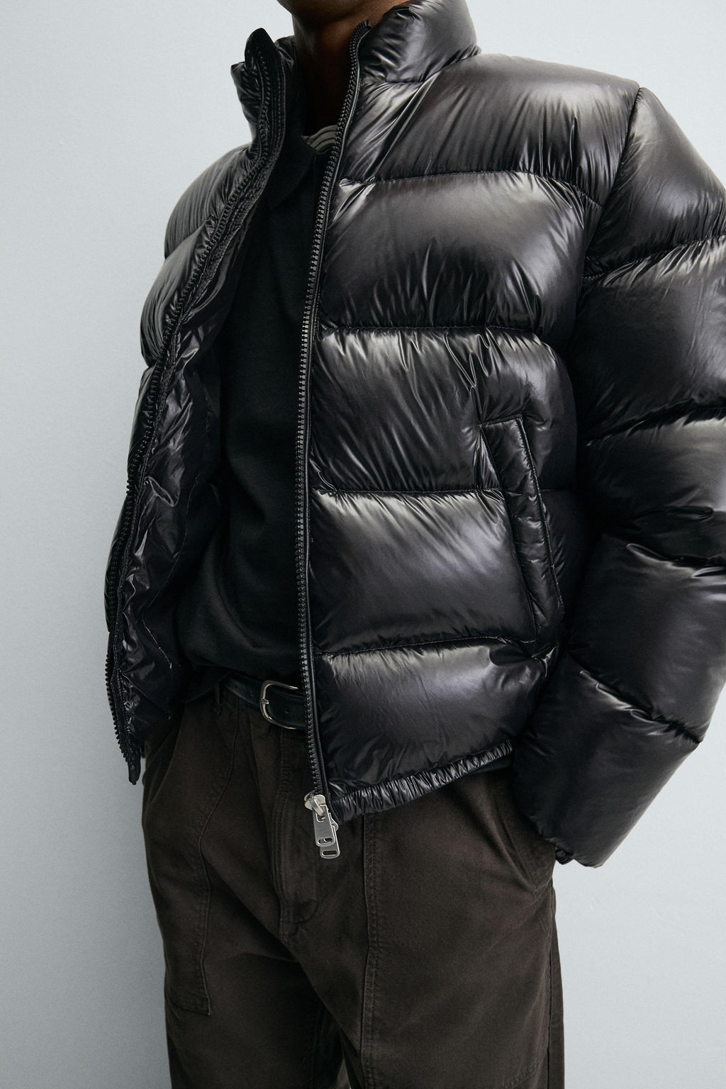 100% FEATHER DOWN PUFFER JACKET - Zara фото 5
