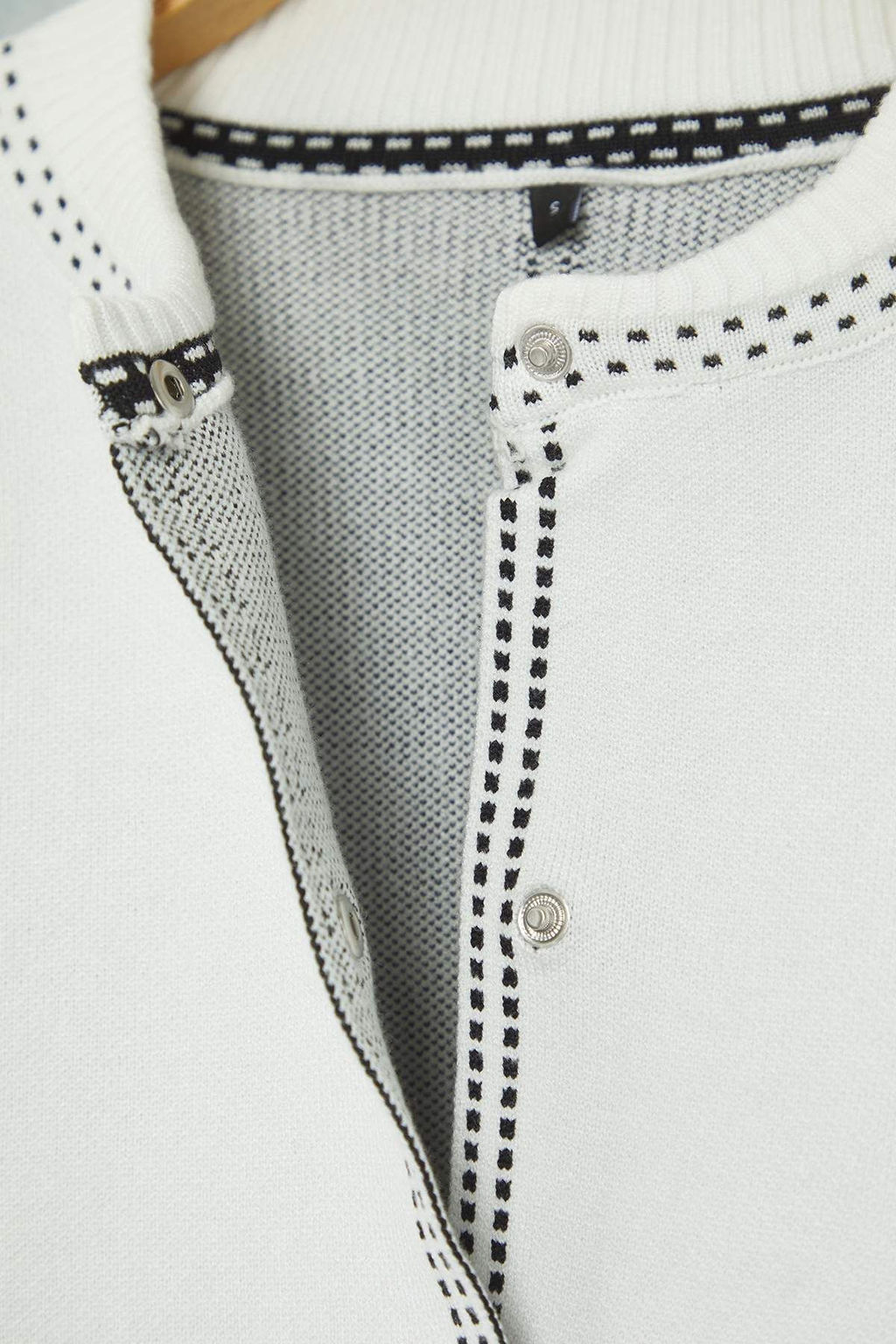 Ekru Premium/Ozel Iplik Genis Kal?p Bomber Yaka Triko H?rka TWOAW26HI00028 - Trendyolmilla фото 6