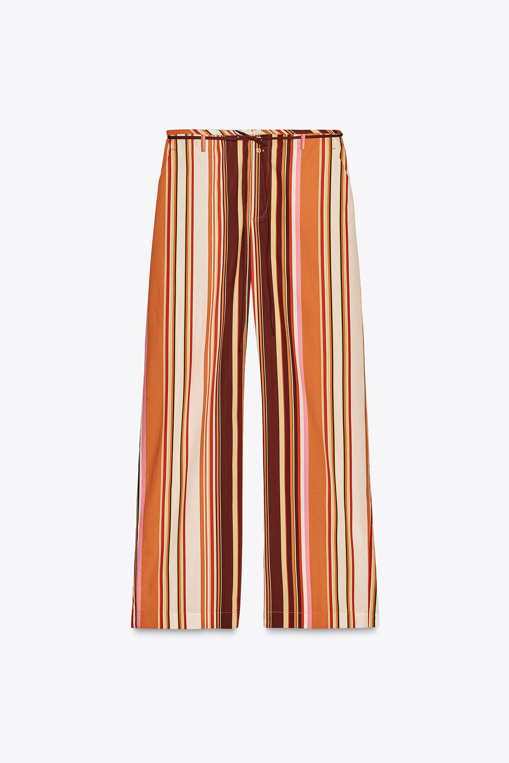 STRIPED FLARE TROUSERS ZW COLLECTION - Zara фото 7