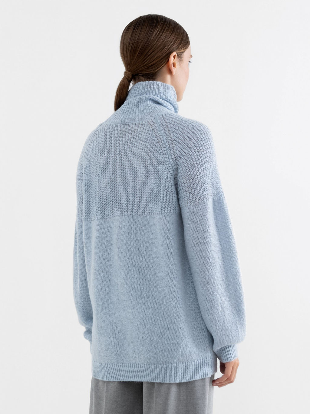 Conso/KJL 230673 - light blue Свитер женский  фото 4