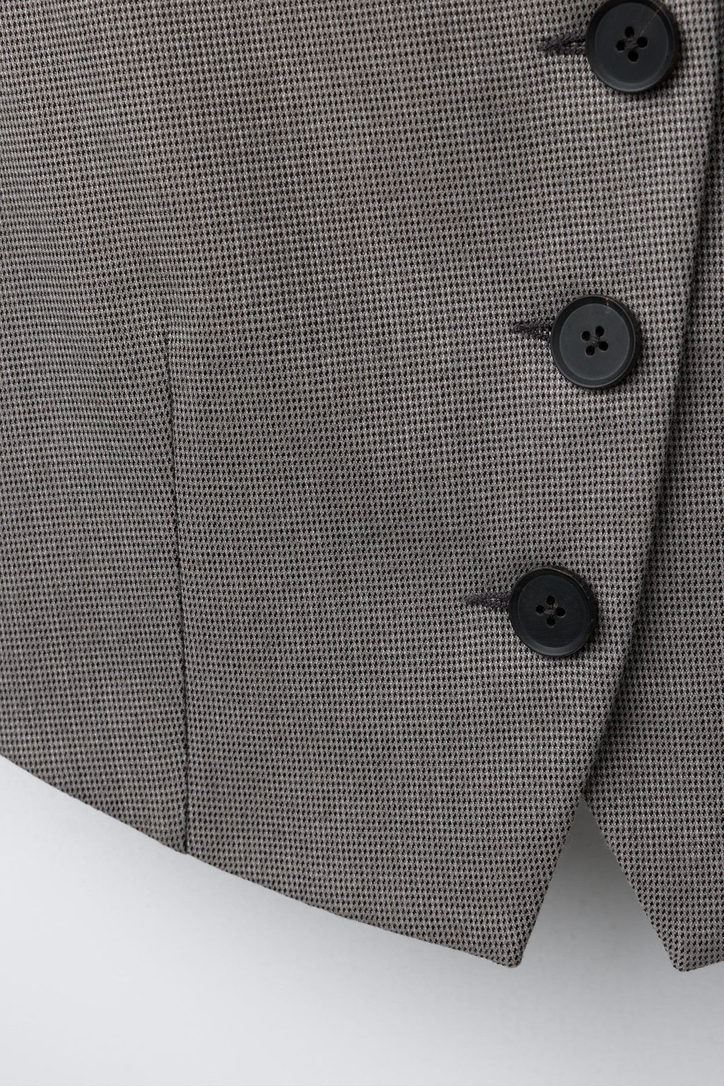 HOUNDSTOOTH TAILORED WAISTCOAT - Zara фото 4