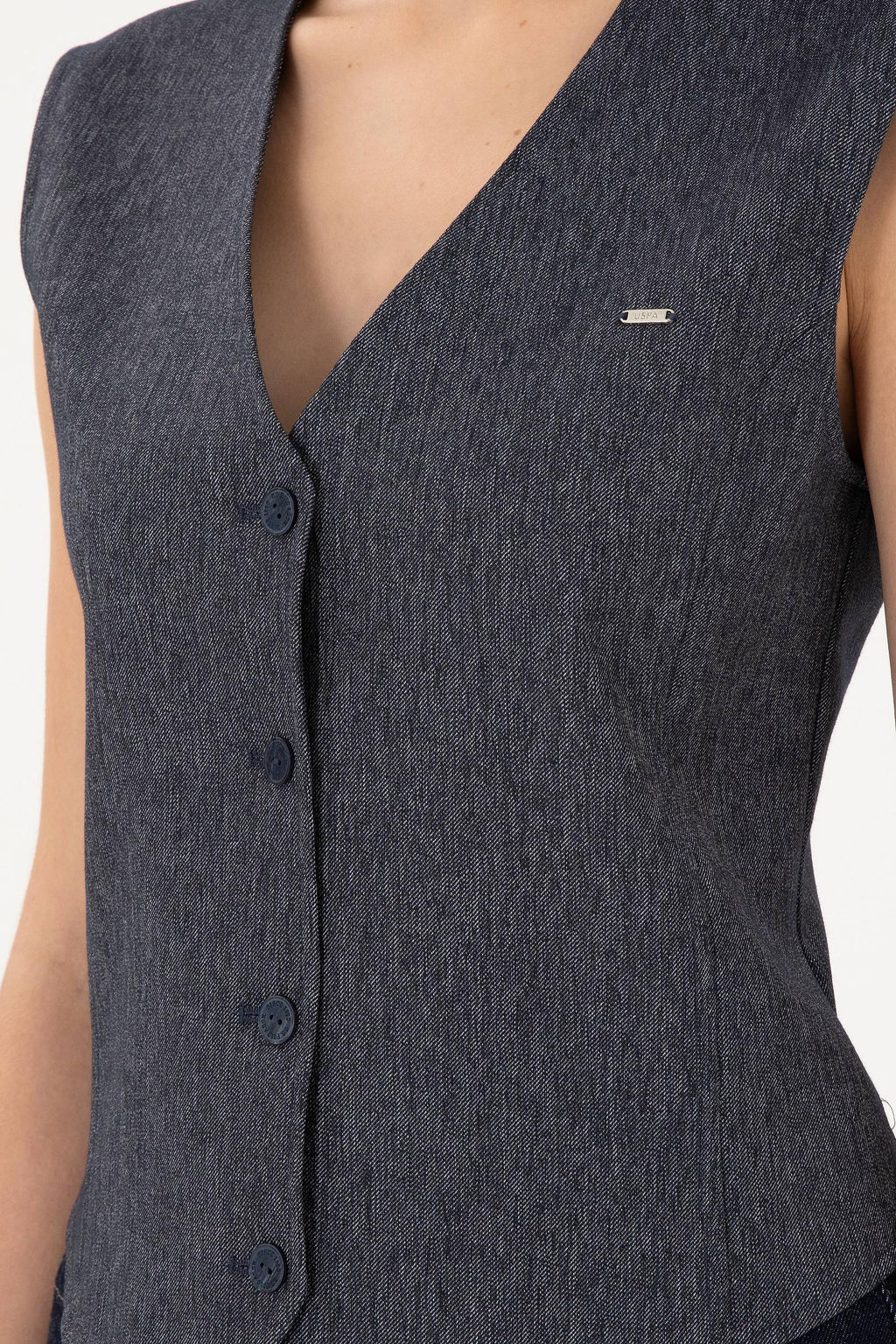 Женская куртка цвета индиго Неожиданная скидка в корзине - U.s. polo assn фото 7