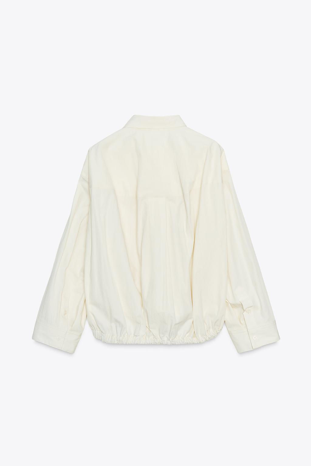 ZW COLLECTION POCKET SHIRT - Zara фото 8