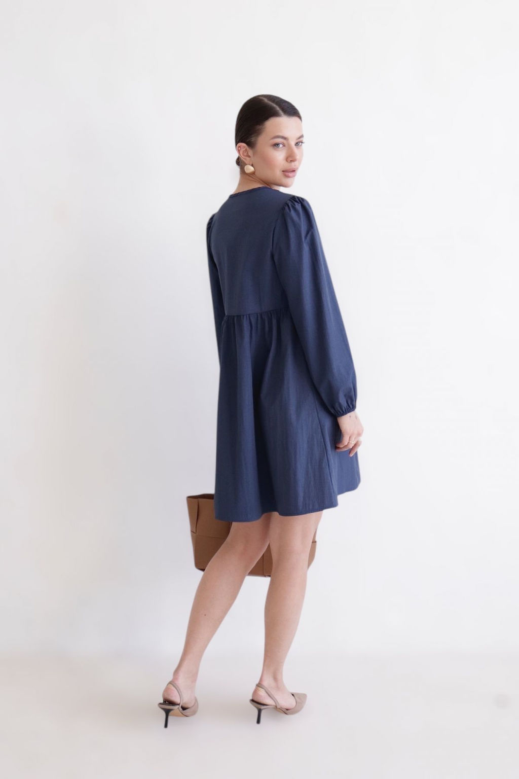 Martichelli Платье синее  фото 2