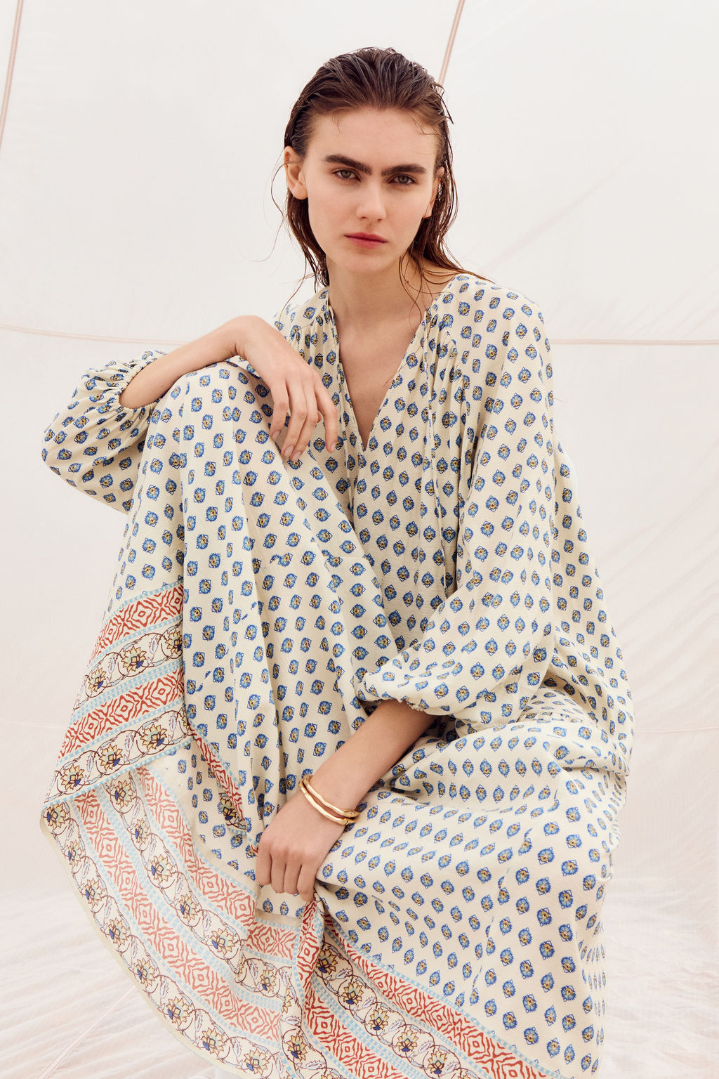 Vestido t?nica oversize - H&m фото 4