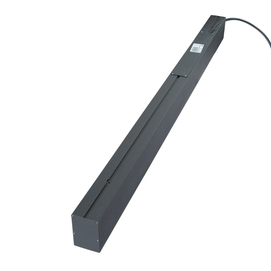 ULO-K10D 30W/5000K/L60/H IP40 BLACK Светильник линейный светодиодный подвесной. Белый свет (5000K). 2800Лм. Алюминий. Цвет черный. TM Uniel