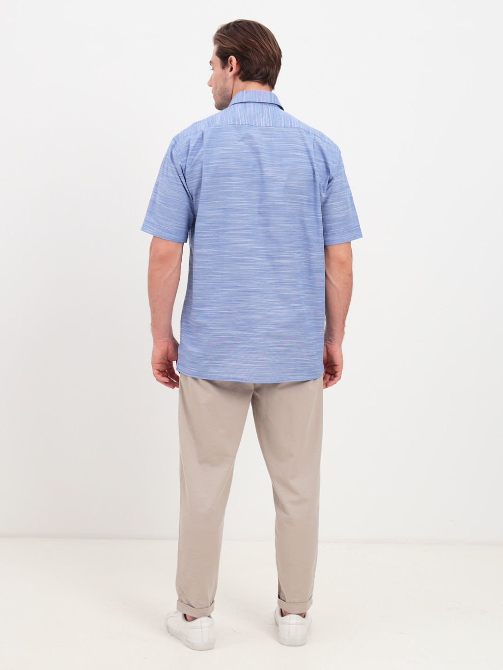 Сорочка мужская короткий рукав GREG 223/201/7834/C/1p  фото 7