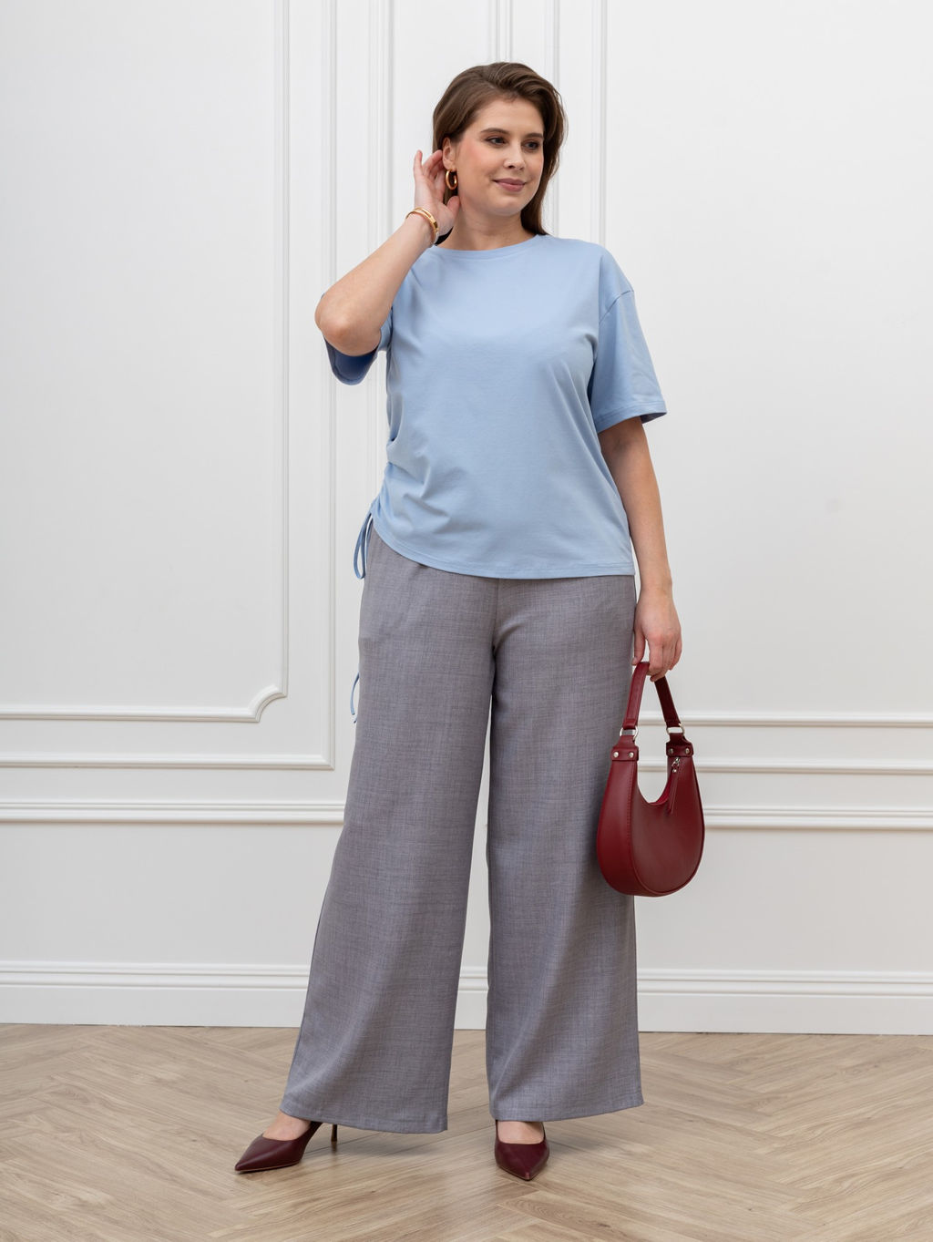 Футболка Искра-1 из хлопка с лайкрой - Виотекс фото 7