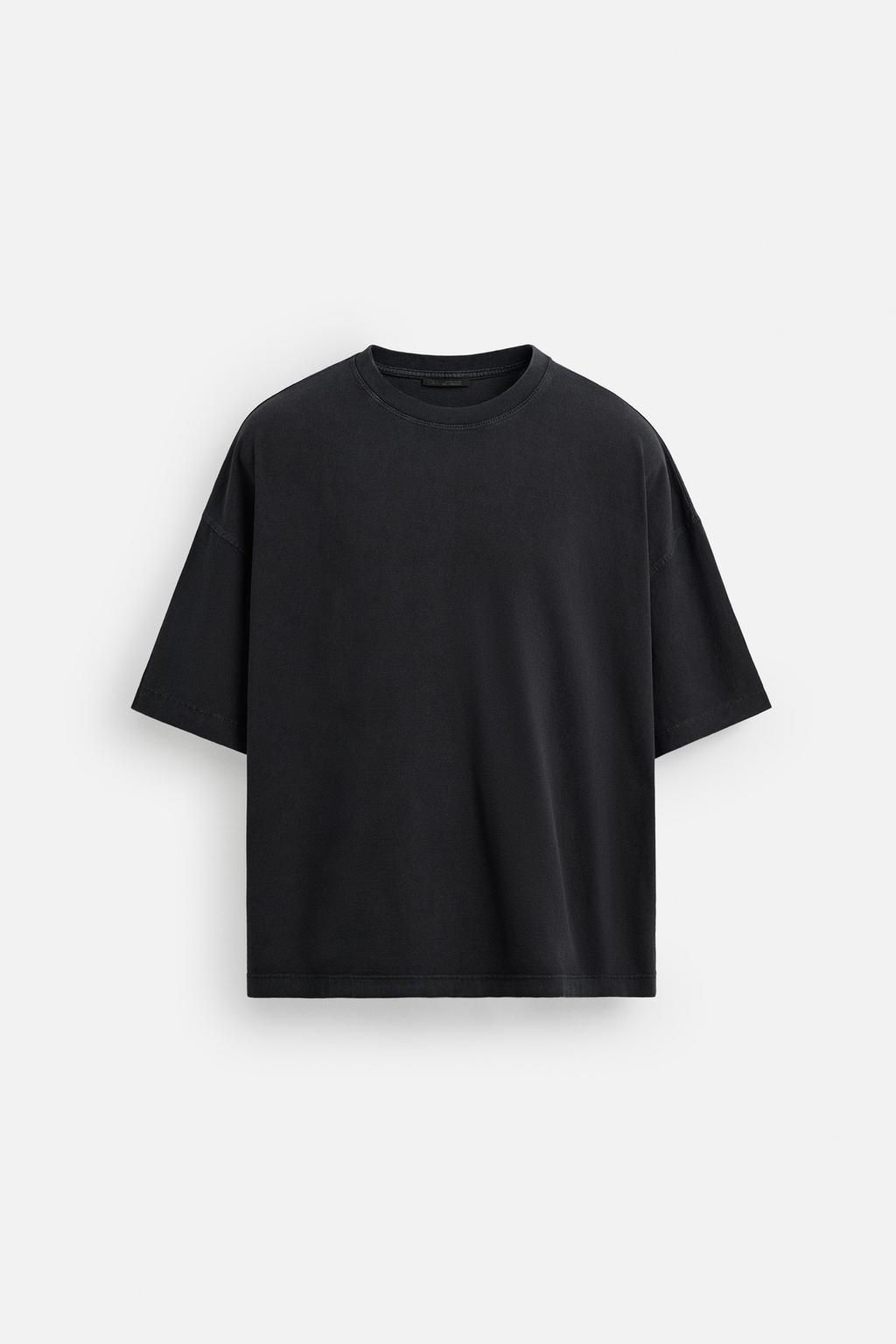 BASIC BOXY FIT T-SHIRT - Zara фото 38