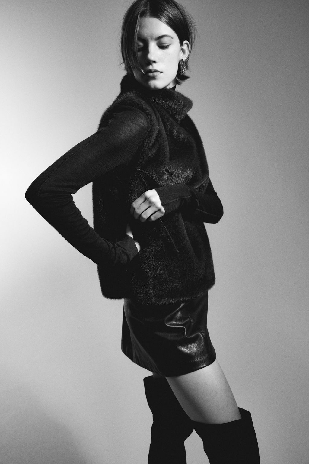 Top con cuello perkins - H&m фото 7
