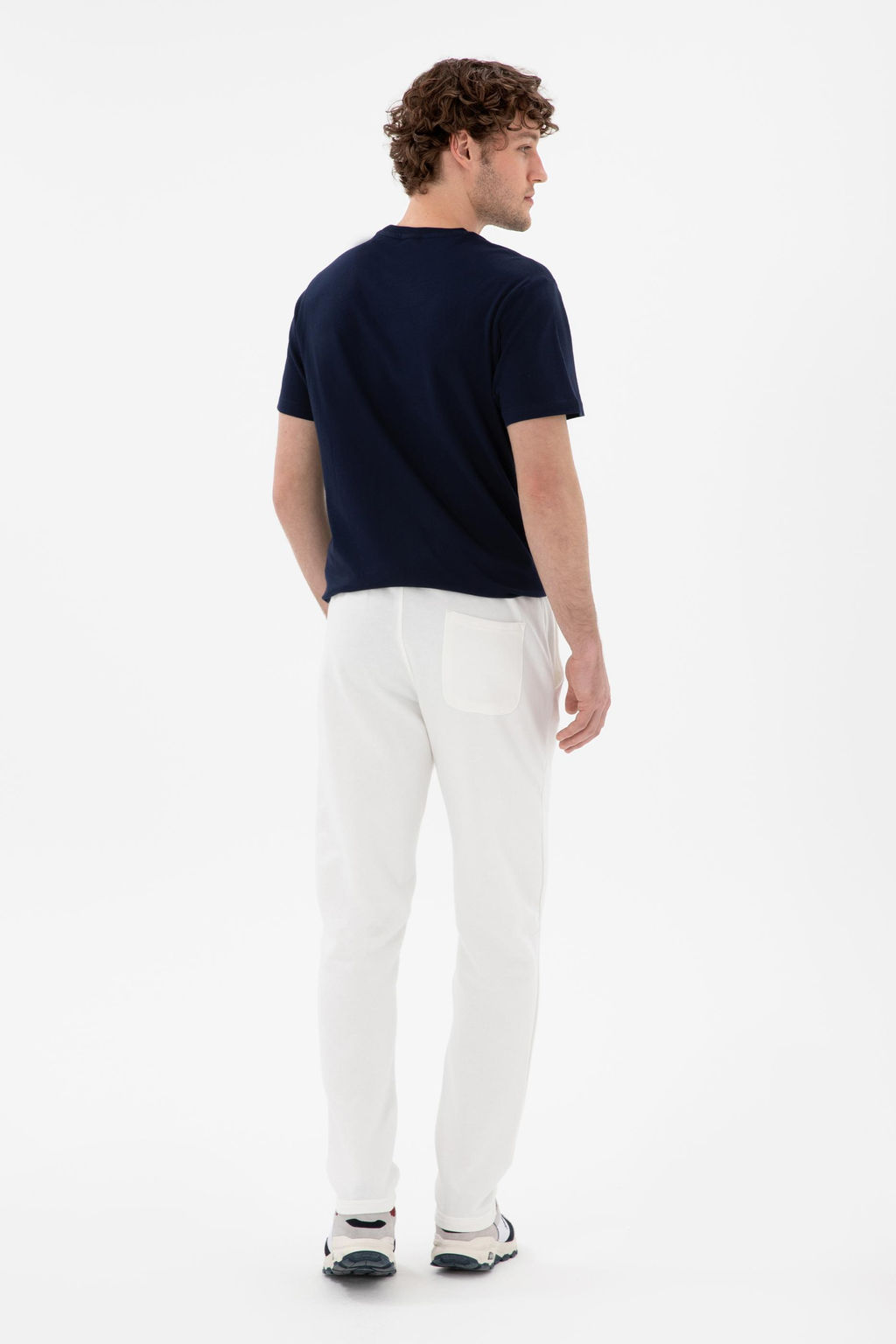 Erkek Slim Fit D_z Pa_a Ekru E_ofman Alt_ Sepette S_rpriz _ndirim - U.s. polo assn фото 4