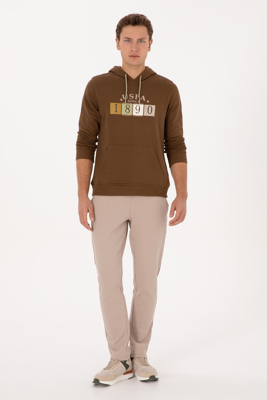 Erkek Koyu Bej E_ofman Alt_