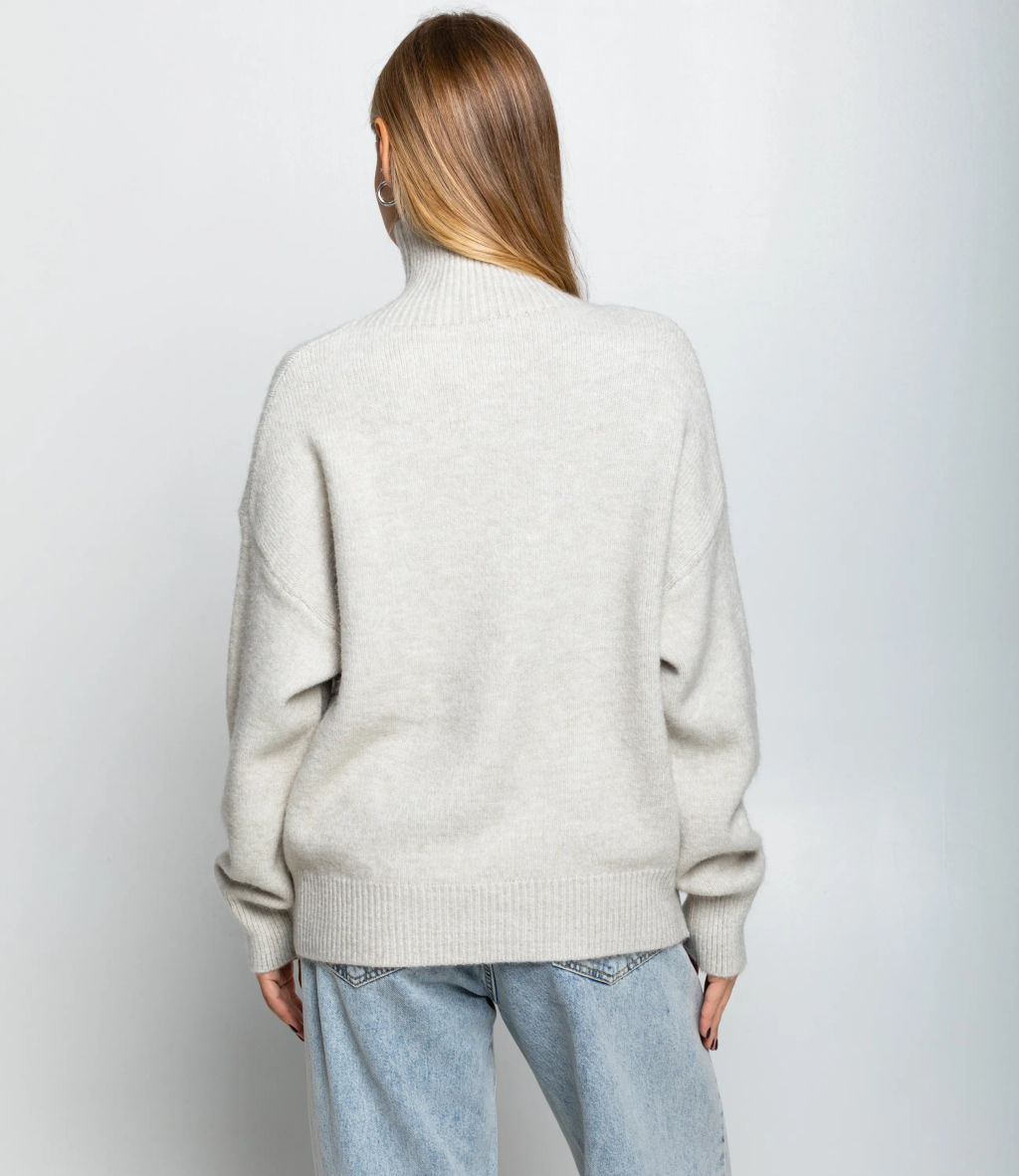 Свитер #КТ2587 (1), светло-серый - Dommod фото 3