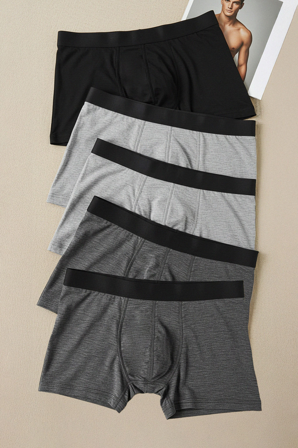 TRENDYOL MAN Lacivert 5li Paket Boxer TMNAW21BX0018 - Trendyolmilla фото 26
