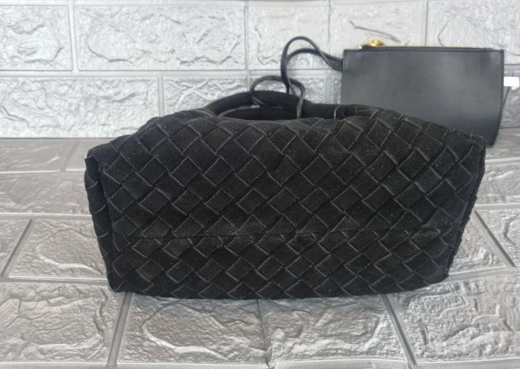 Женская сумка, замша, MIRONPAN 90512 Черный