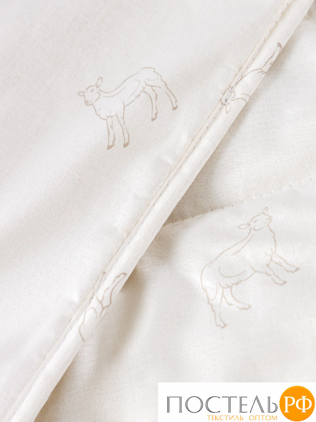 CASSIA Одеяло ЖЕМЧУЖИНА ТИБЕТА лайт 200х220,1пр.,хл./шерсть/микровол., 200г/м2  фото 7