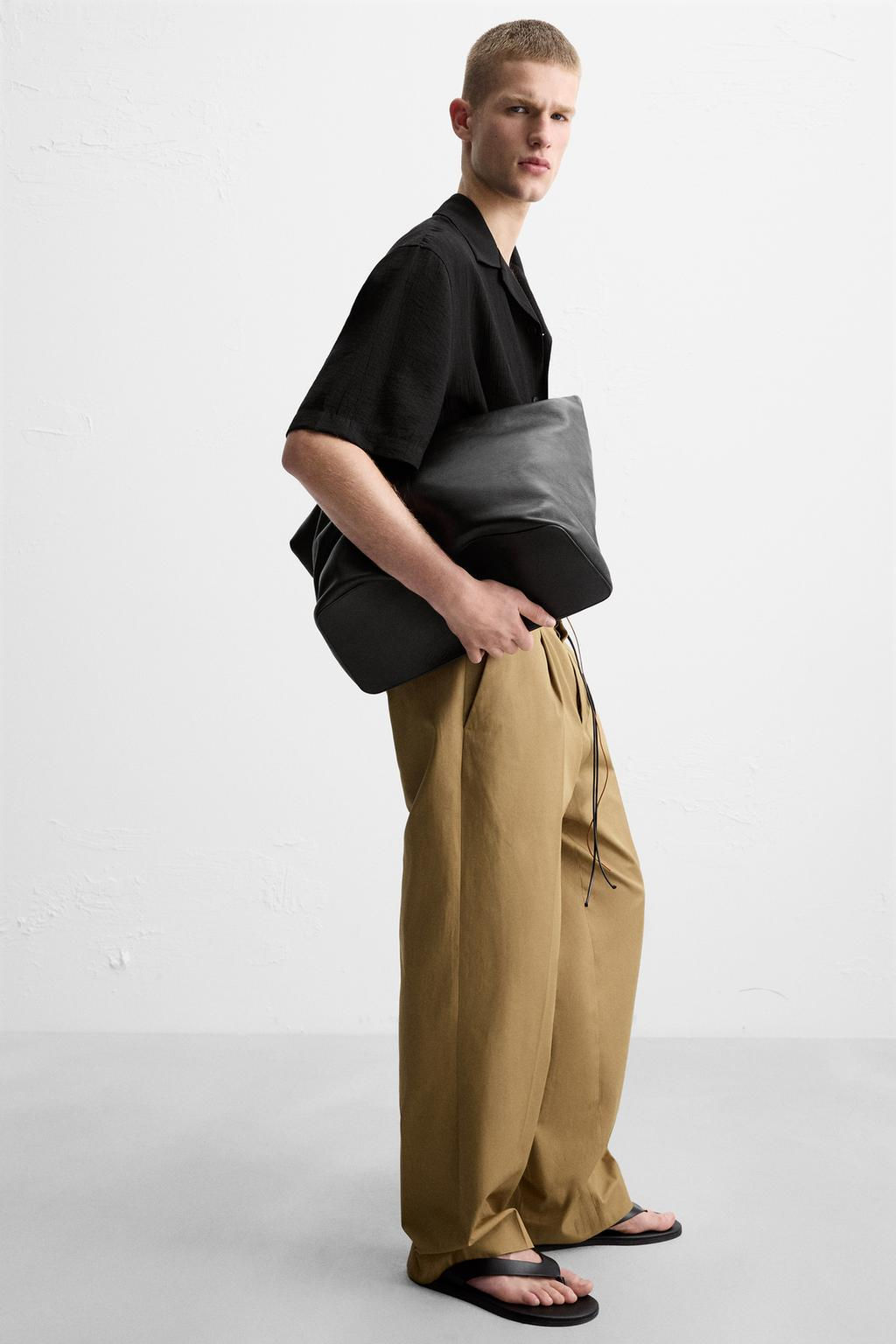 CREASED JACQUARD SHIRT - Zara фото 14