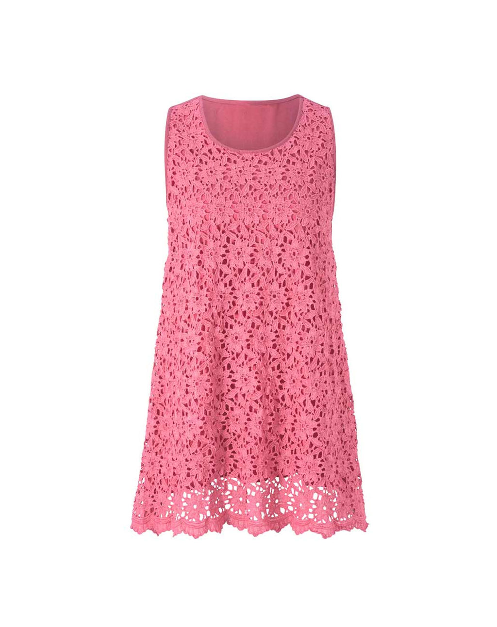 Топ, коралловый - Linea tesini фото 2