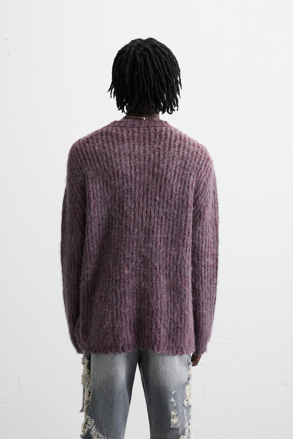 BRUSHED TEXTURE SWEATER - Zara фото 3