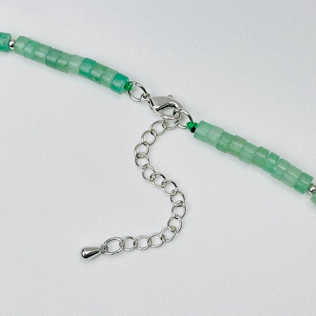 Чокер из зеленого Авантюрина 38 см +