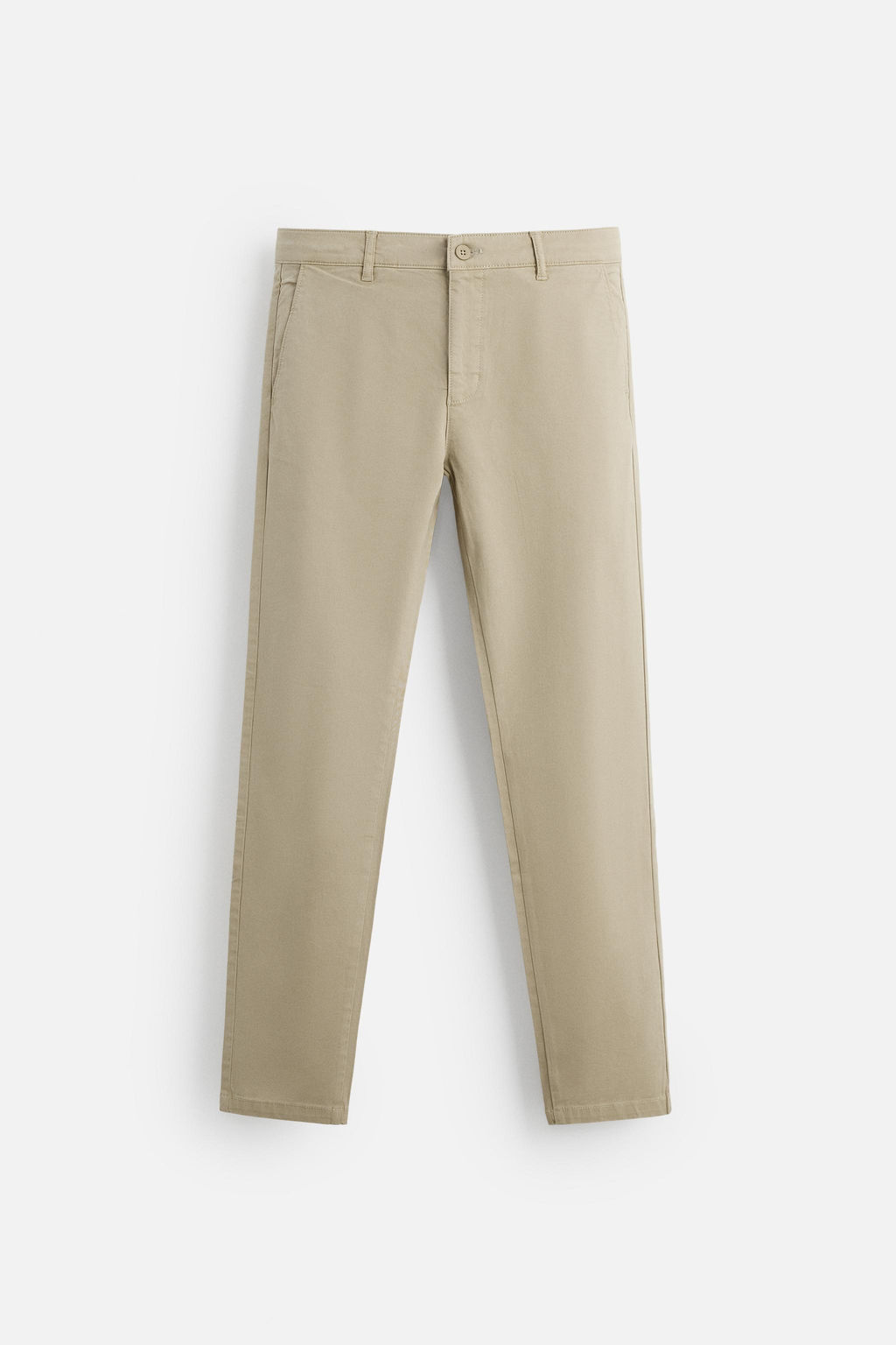 SKINNY FIT CHINO TROUSERS - Zara фото 6