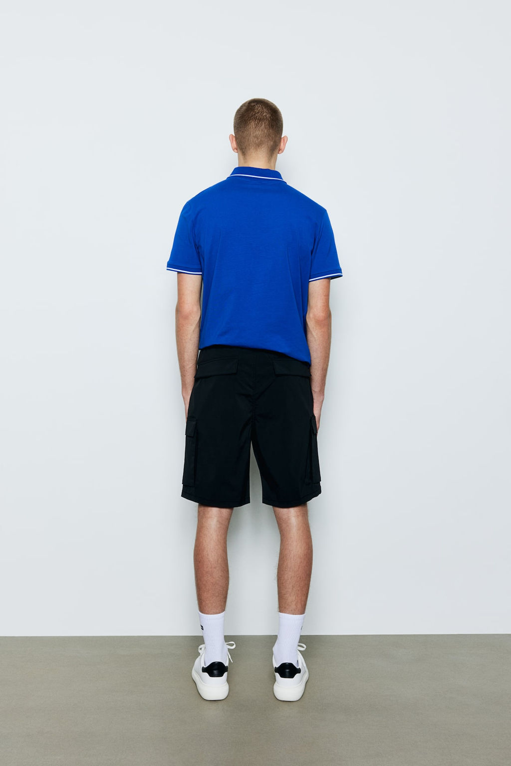 Polo con media cremallera Slim Fit - H&m фото 3