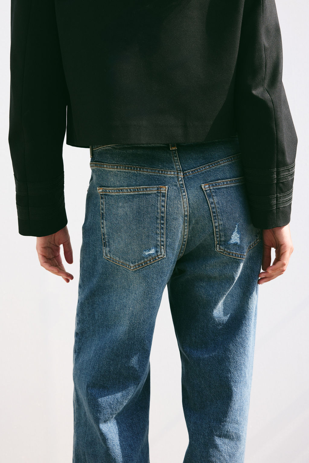 Wide High Waist Jeans - H&m фото 21
