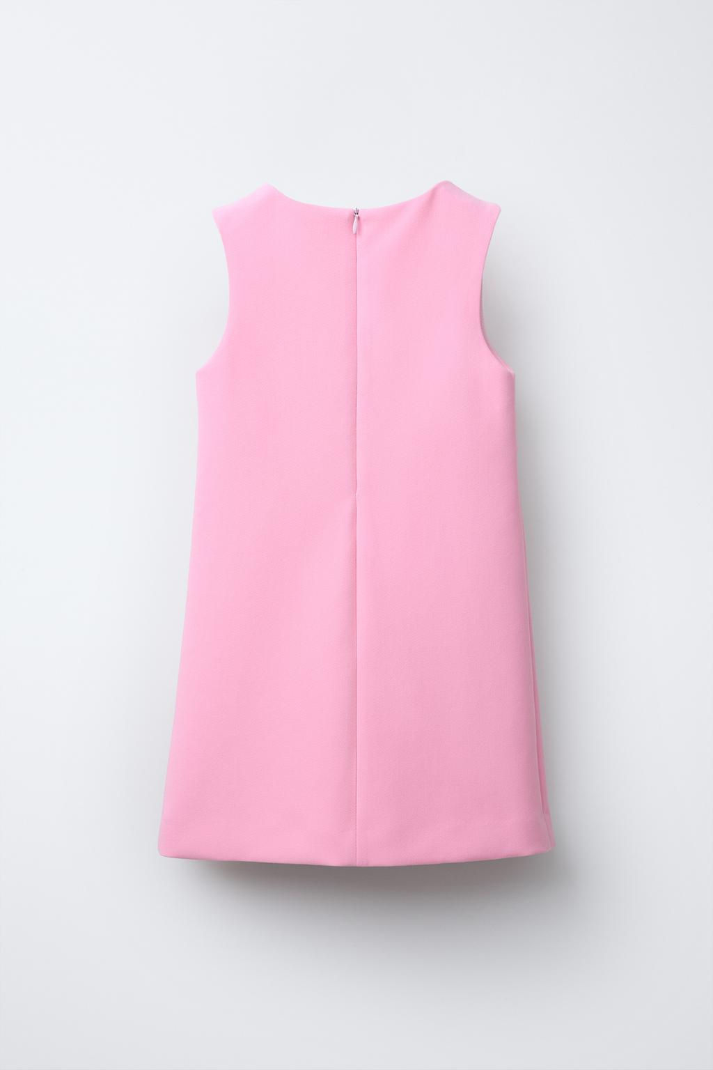 DRESS WITH TIE DETAIL - Zara фото 2