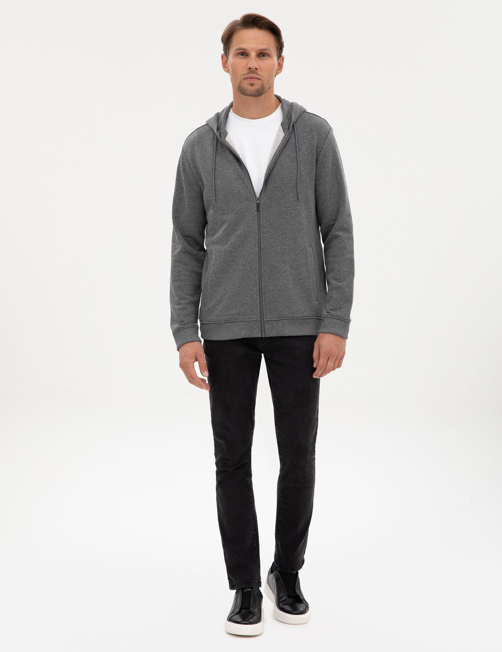 Antrasit Melanj Regular Fit _rme H_rka - Pierre cardin фото 4
