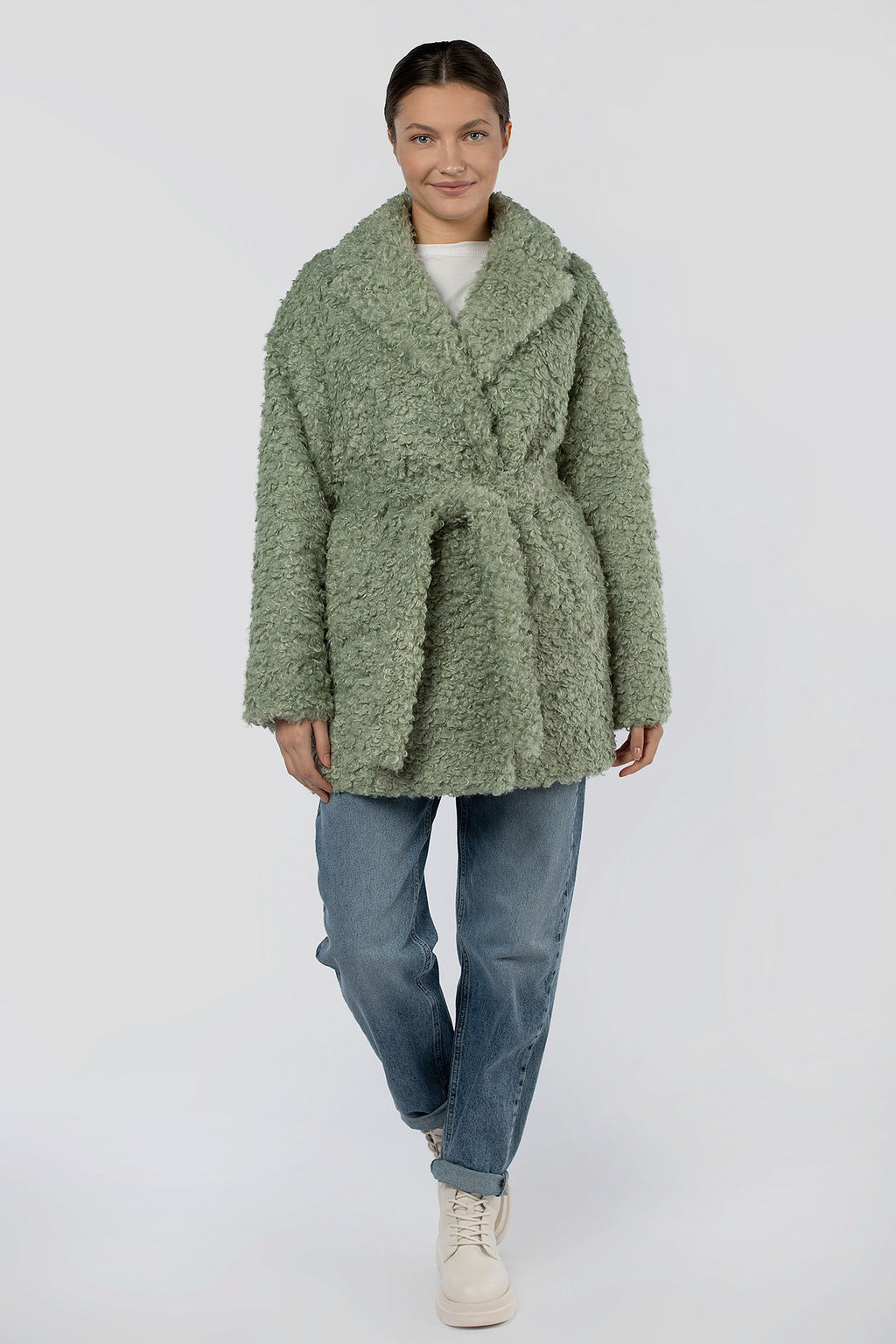 Пальто ЭКО-МЕХ утепленное Термофинн 150 - El podio фото 3