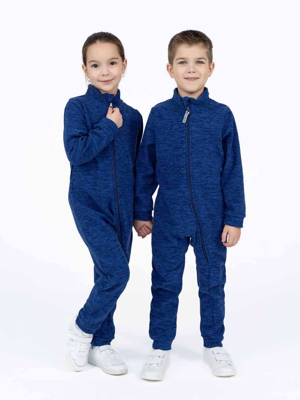 Комбинезон детский флисовый василек