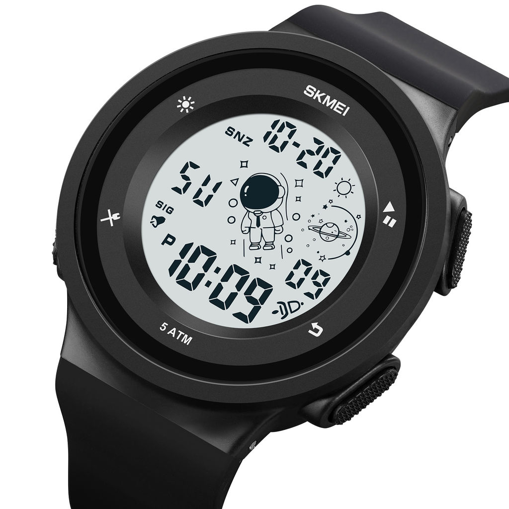 Часы наручные Skmei мужские электронные спортивные 1973black-white