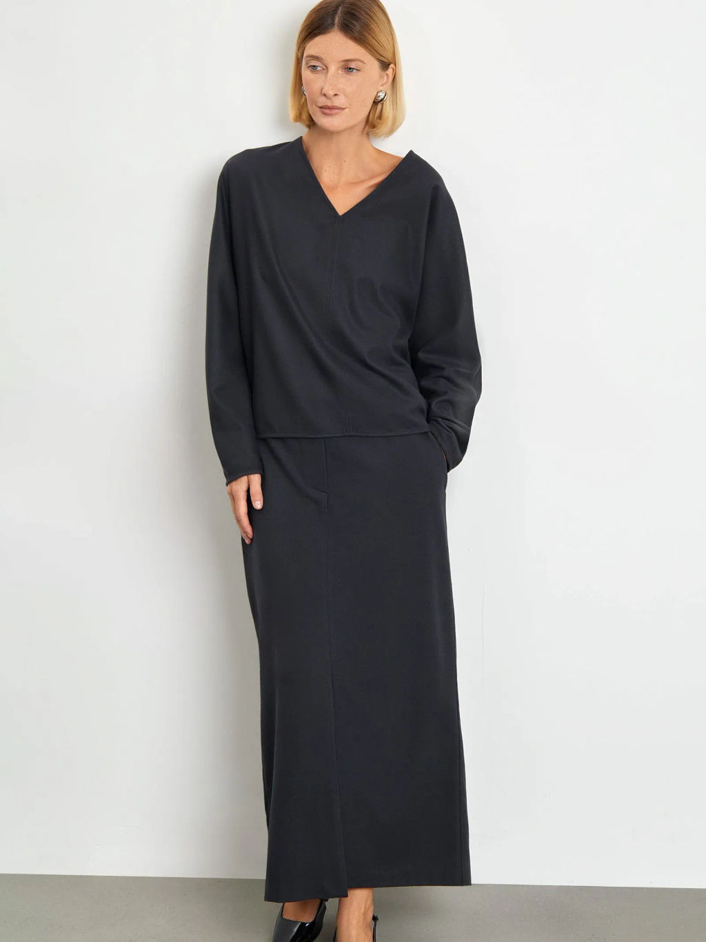 ЕМКА / Юбка миди с карманами - Emka фото 7