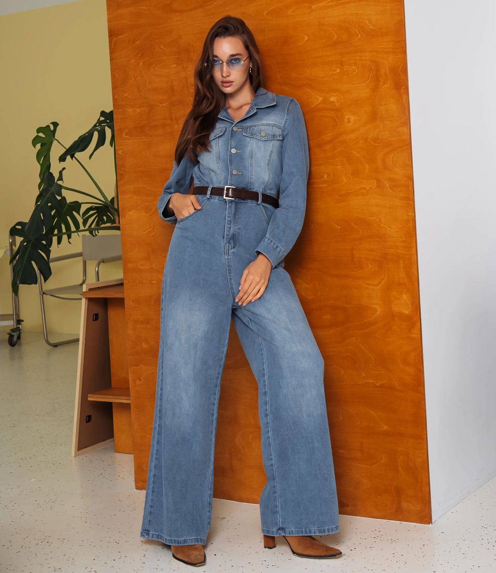 Комбинезон #КТ5006 (2), голубой