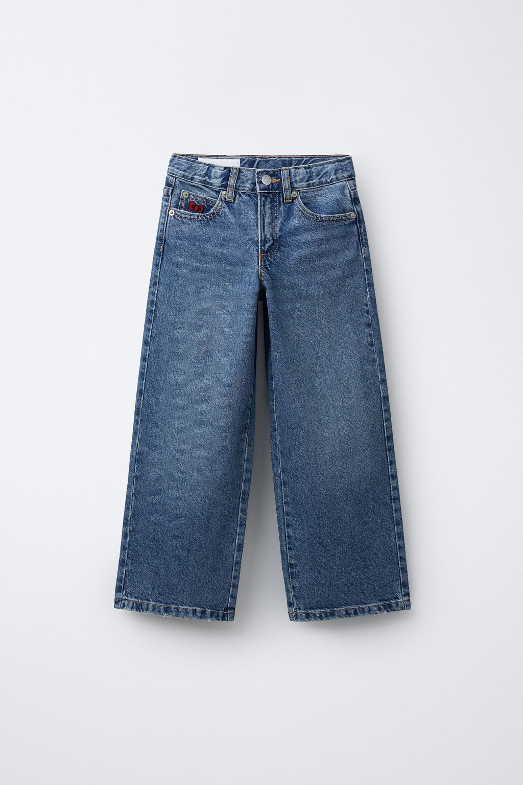 HELLO KITTY  SANRIO STRAIGHT JEANS - Zara фото 5