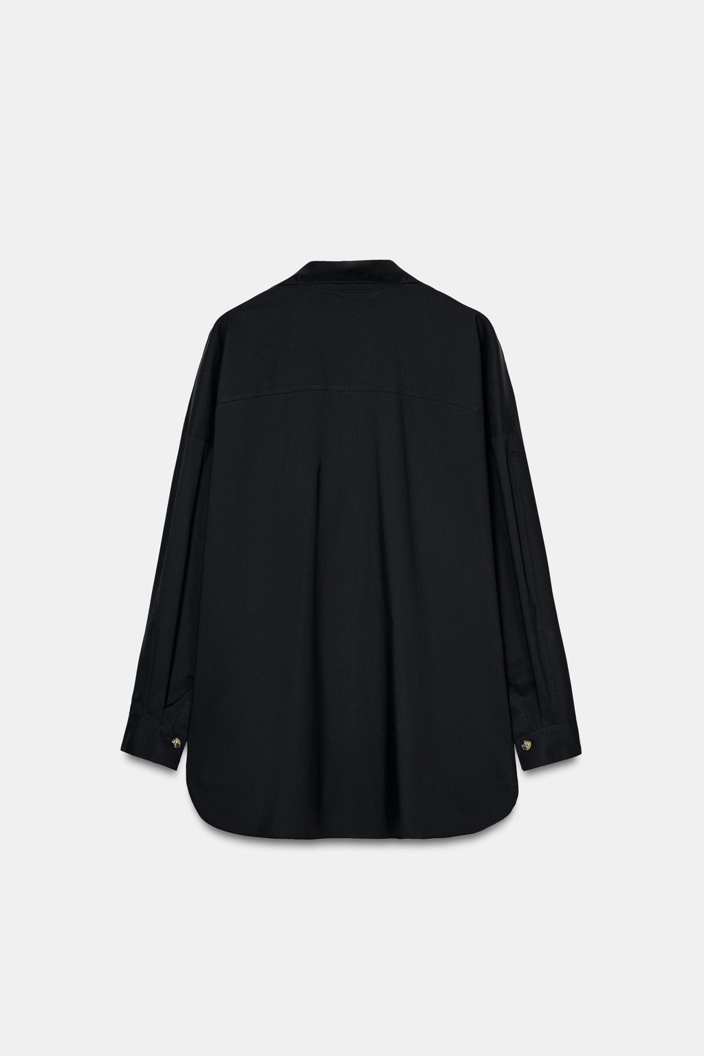 V-NECK POPLIN SHIRT - Zara фото 17