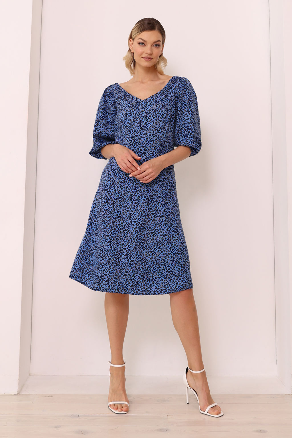 Платье с пышными рукавами - Looklikecat фото 2